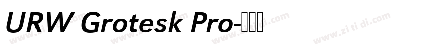 URW Grotesk Pro字体转换